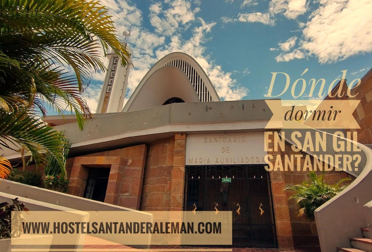Santander Aleman Hostel San Gil Eksteriør billede