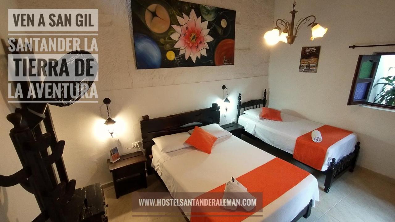 Santander Aleman Hostel San Gil Eksteriør billede